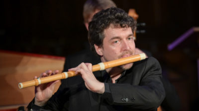 Alexis Kossenko à la flûte