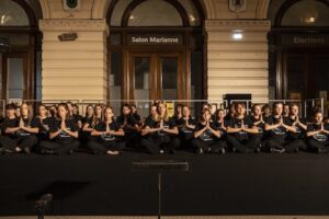 visuel jeune choeur chant libre Hotel de ville, Tourcoing, le 28 juin 2025