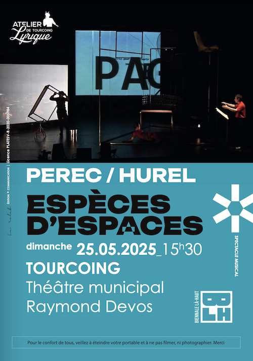 programme de salle ESPÈCES D'ESPACES HUREL:PEREC