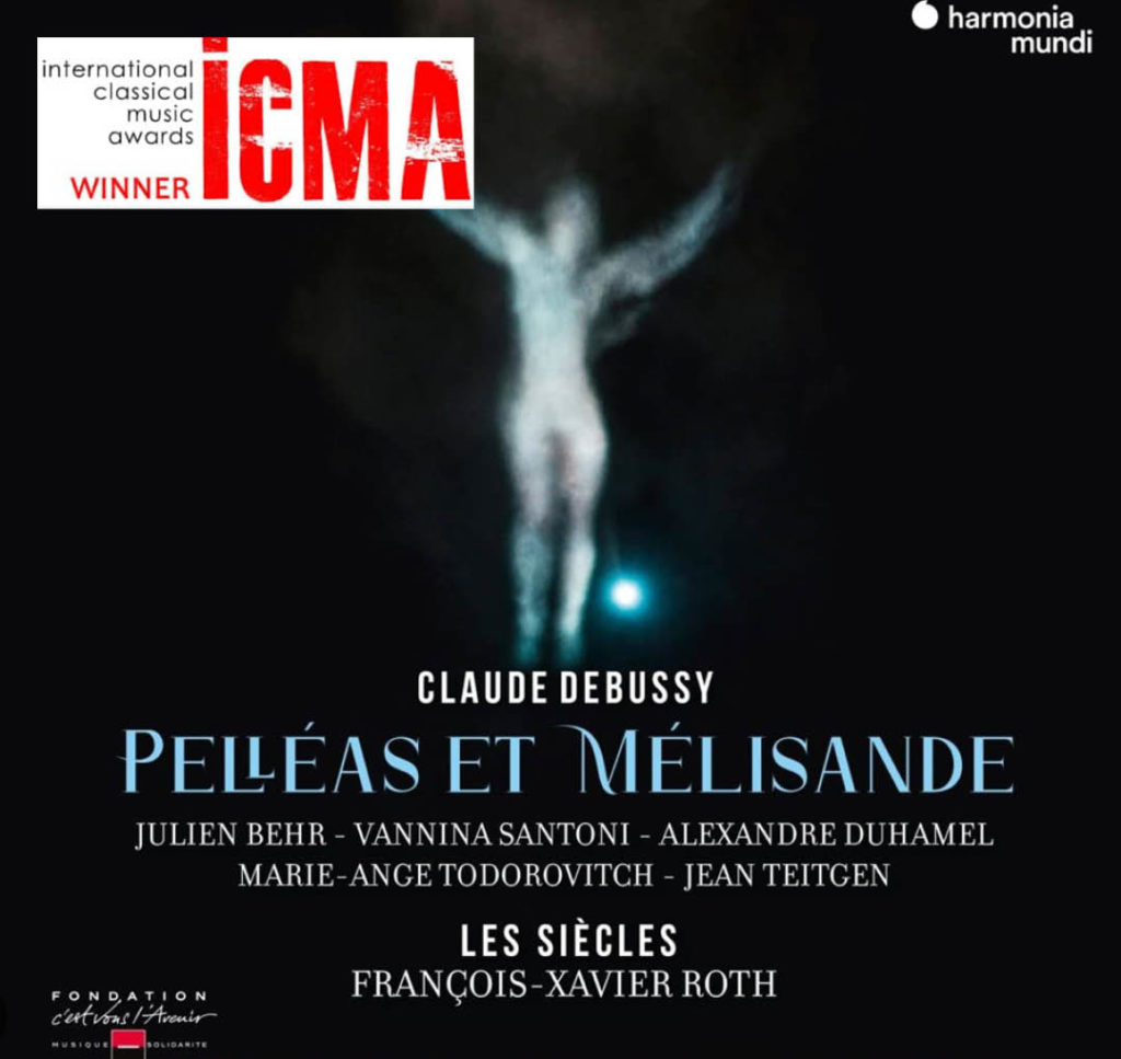 Pelléas & Mélisande lauréat des International Classical Music Award 2023 !